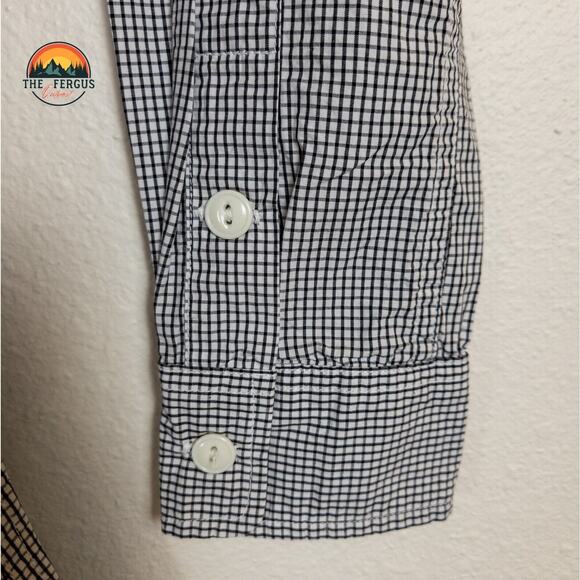 NWT Civilianaire Shirt Black Stripe Made In USA! Mens Size Slim Small - Picture 11 of 16